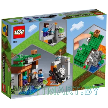 Конструктор LEGO Minecraft 21166 Заброшенная шахта картинка 2
